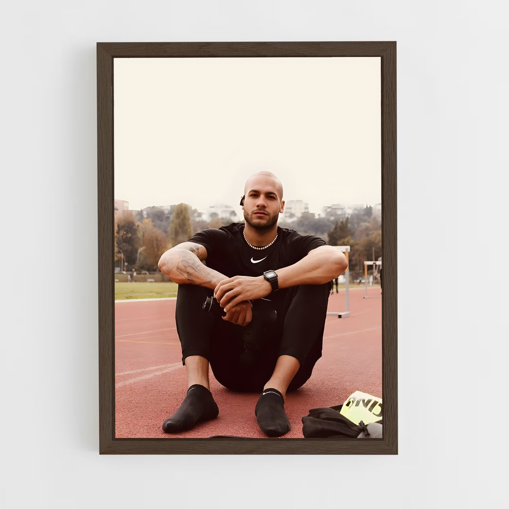 Poster Pause sur la Piste – affiche Athlétisme (vue 5)